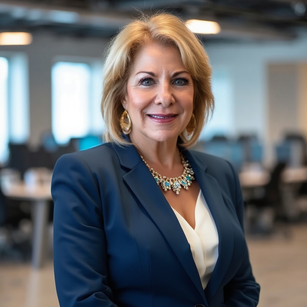 Insta photo blue top with necklace